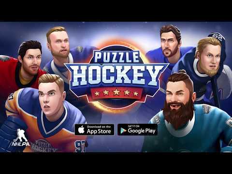 Screenshot of the video of Puzzle Hockey