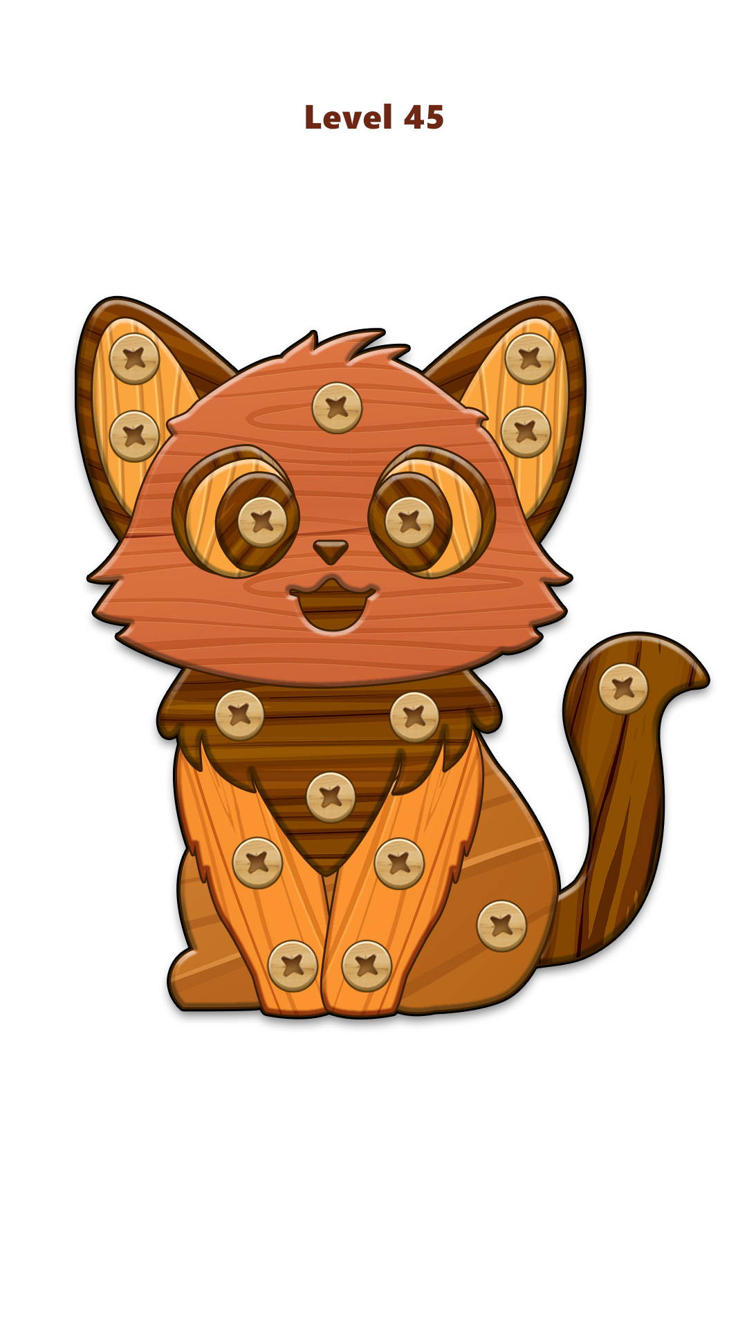 Wood Nuts & Bolts Puzzle Game Screenshot