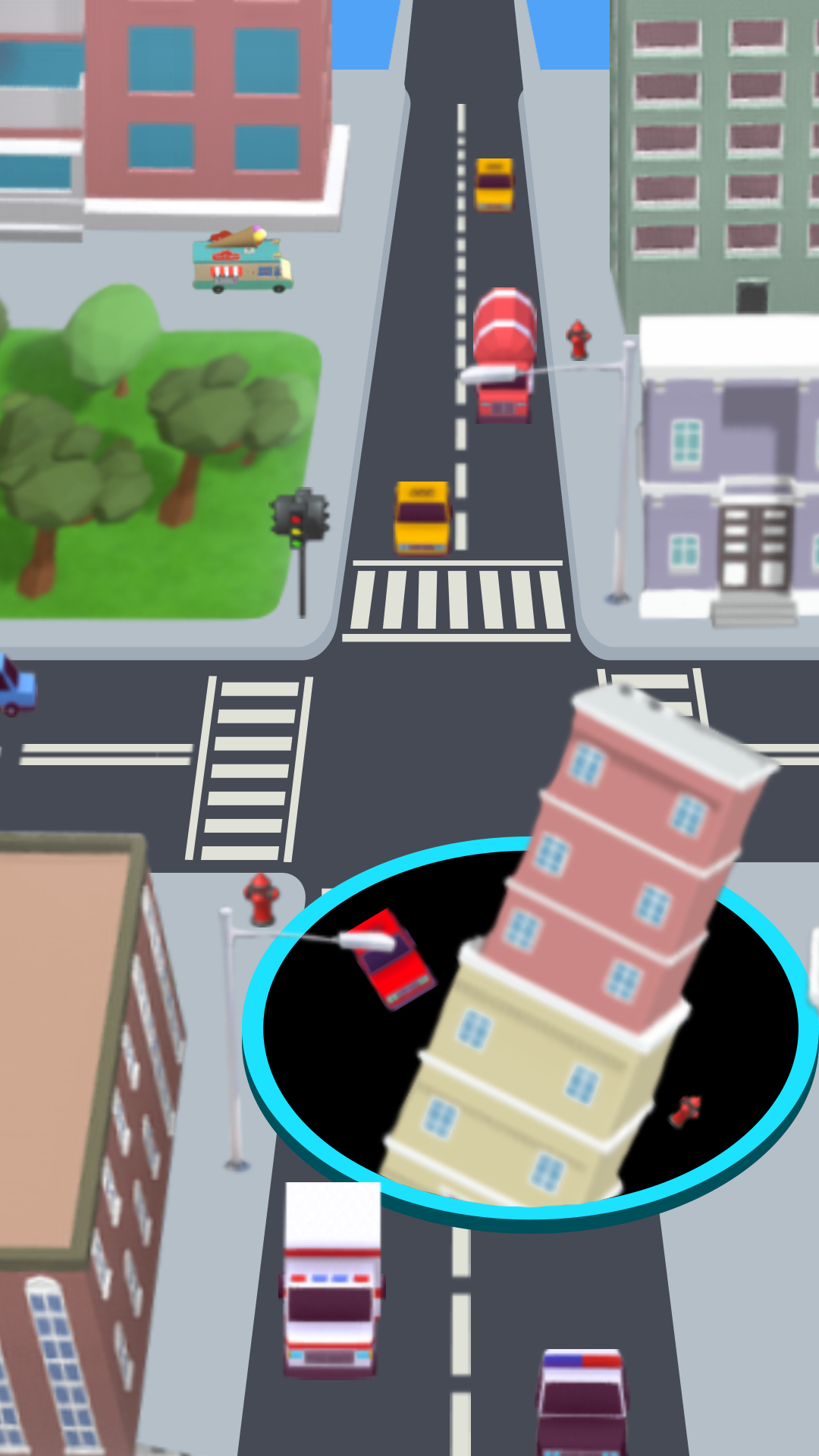 Screenshot of Hole Attack - Eating Game