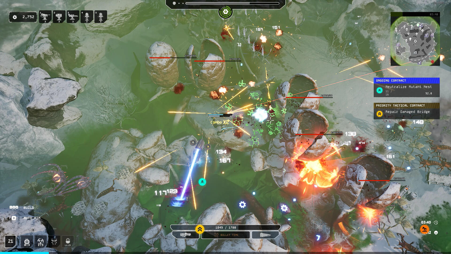 Iron Core: Mech Survivor Game Screenshot