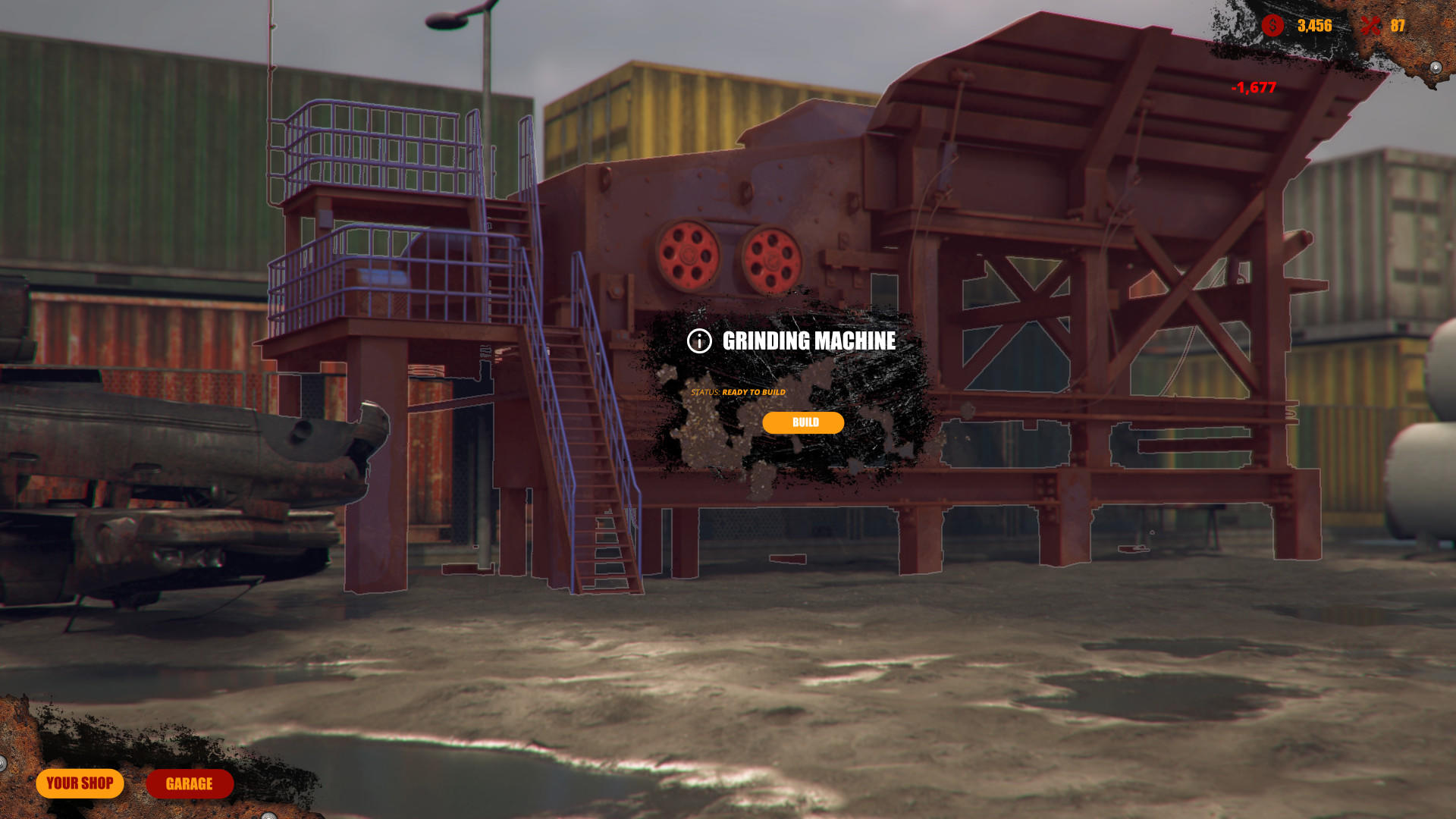 Car Scrapyard Simulator Game Screenshot