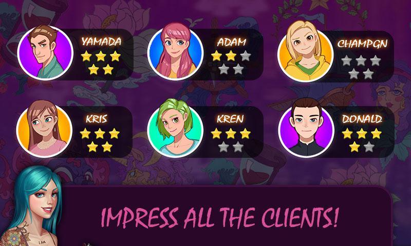 Tattoo Master Game Screenshot