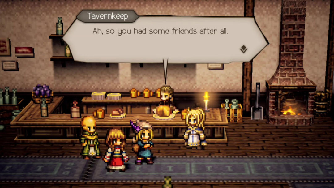 Screenshot of OCTOPATH TRAVELER: CotC