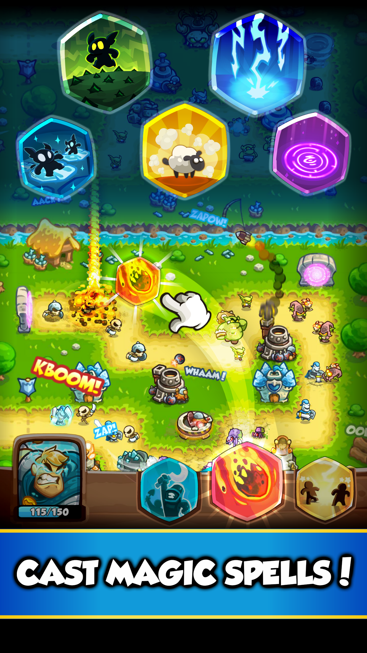 Screenshot of Battle Towers: Defense TD Game