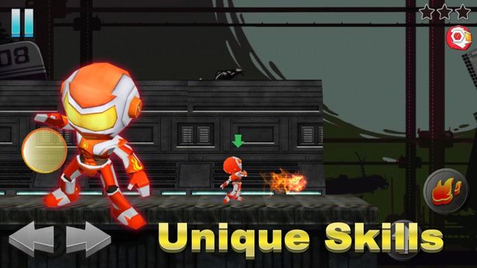 Robot Bros Deluxe. Game Screenshot