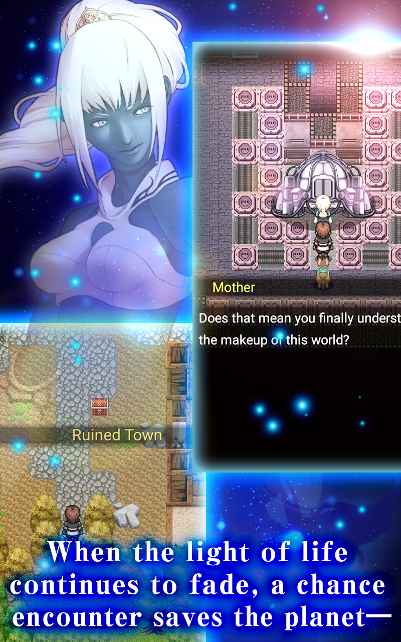 Screenshot of RPG Astral Frontier with Ads