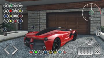 Drive Race: Ferrari LaFerrari Game Screenshot