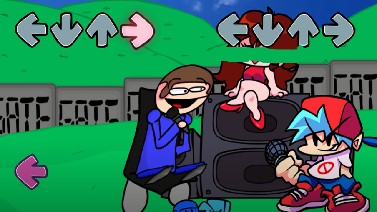 FNF vs Dave and Bambi Game Screenshot