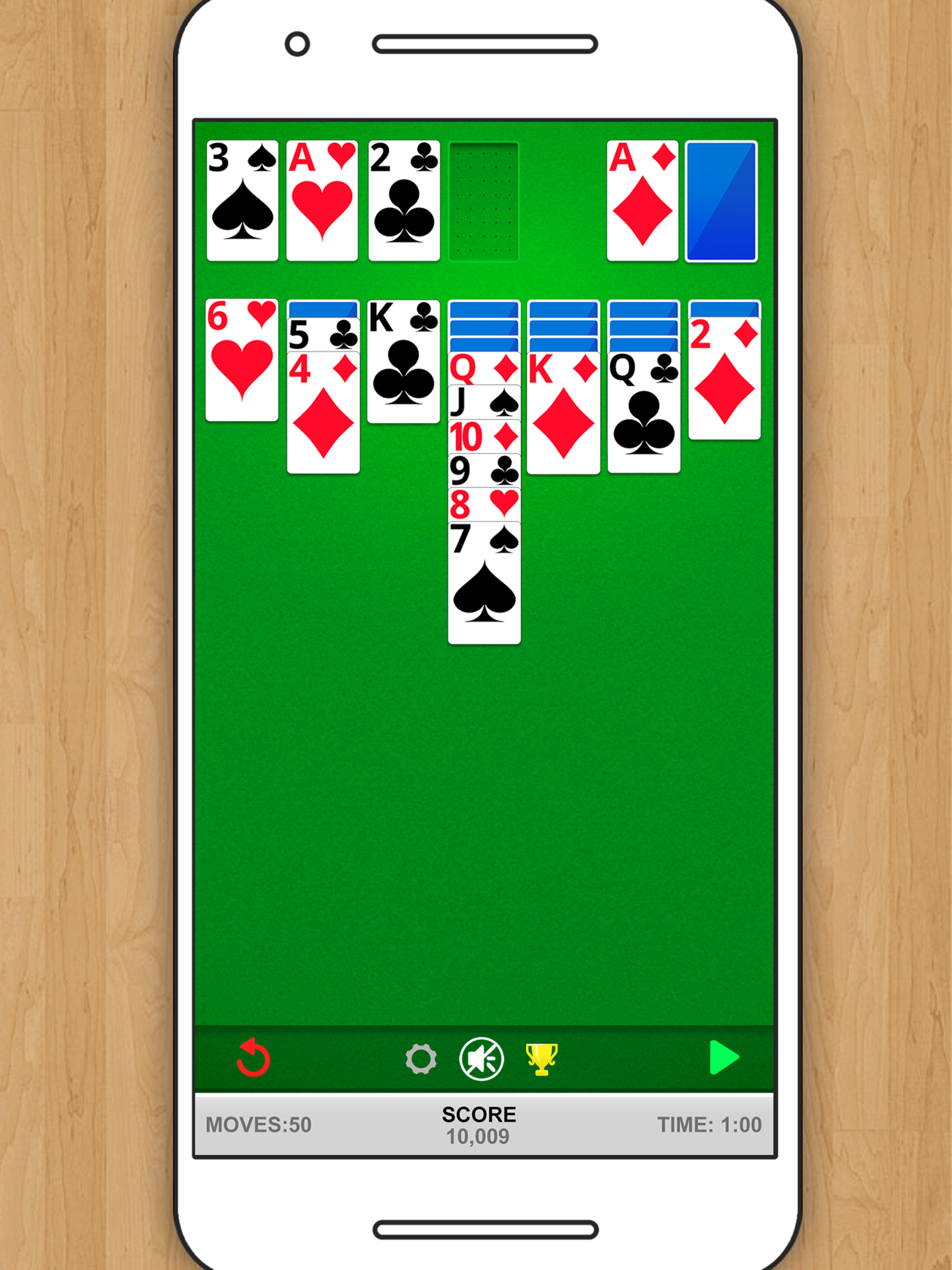 SOLITAIRE CLASSIC CARD GAME Game Screenshot