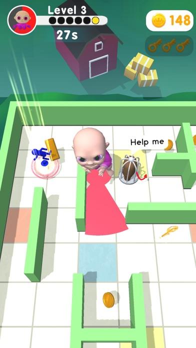 Scary Baby Monster Escape Game Game Screenshot