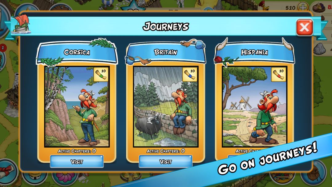 Screenshot of Asterix and Friends