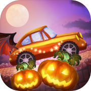 Mobil Halloween: Balap Monster