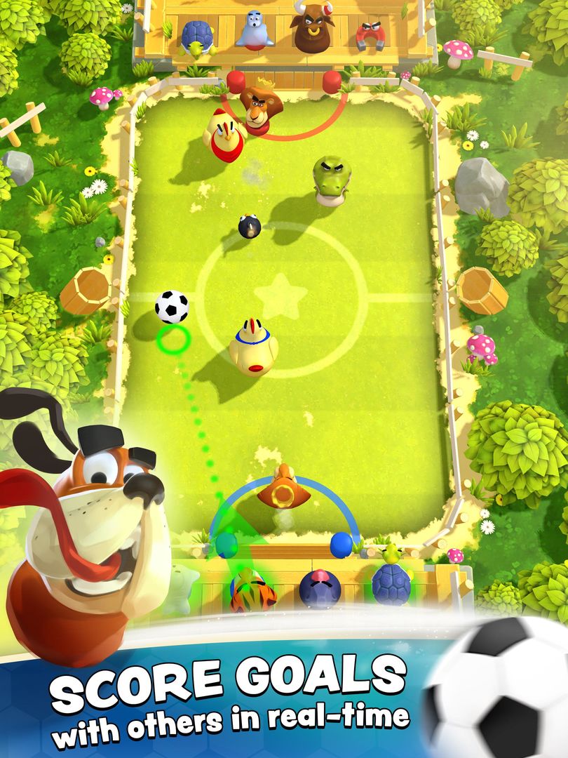 Rumble Stars Football screenshot game