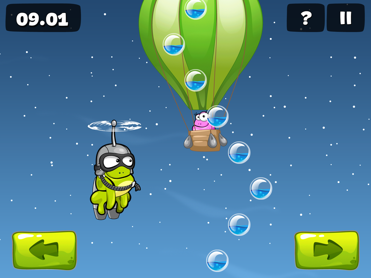 Tap the Frog HD Game Screenshot