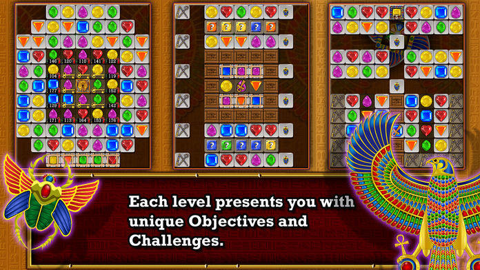 Jewel Drops 2 - Match three puzzle Game Screenshot