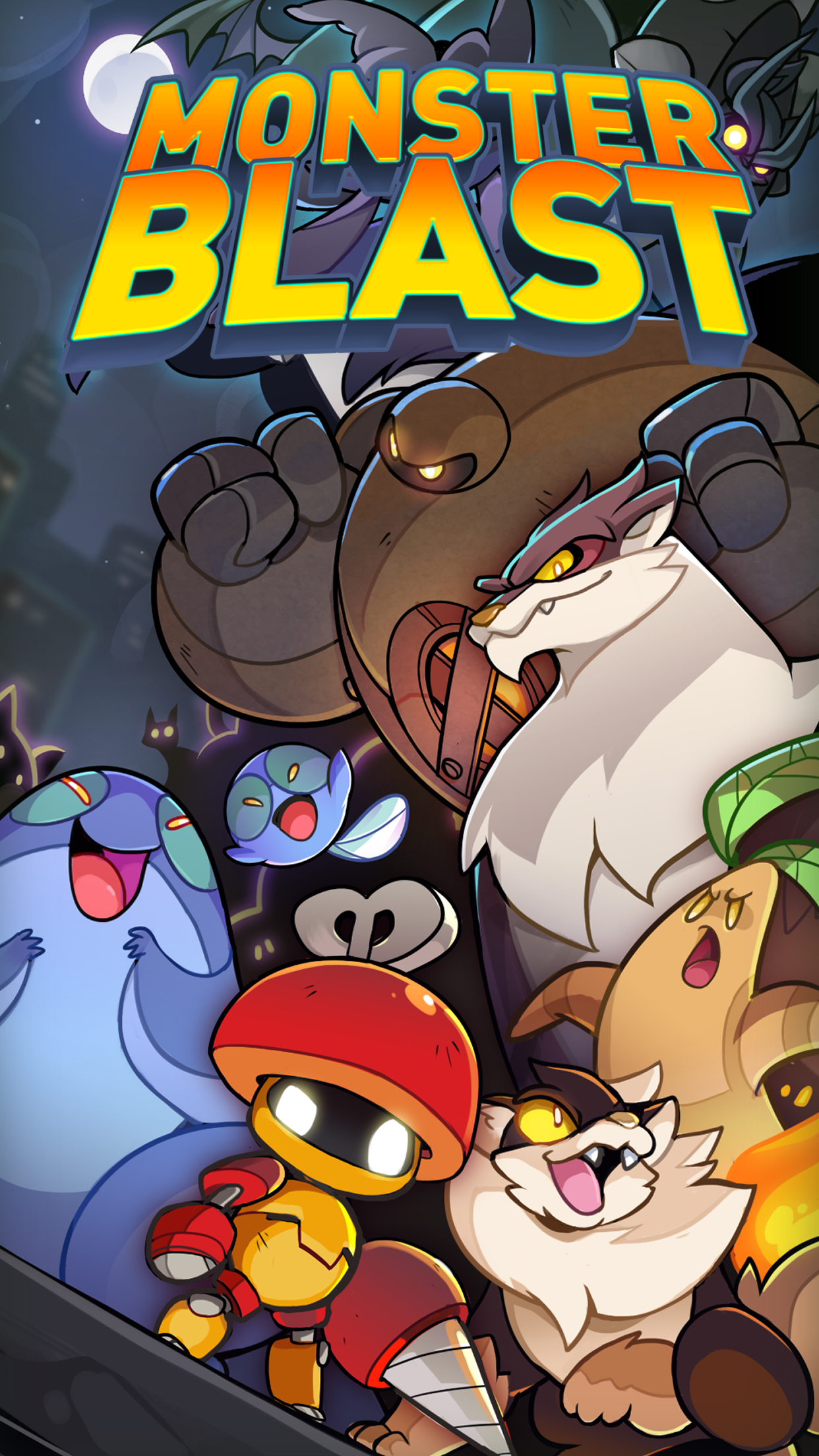 Monster Blast: Puzzle RPG Game Screenshot