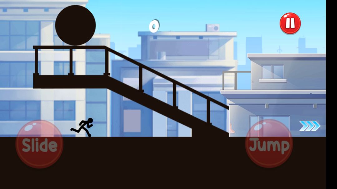 Stickman Run & Jump 게임 스크린 샷