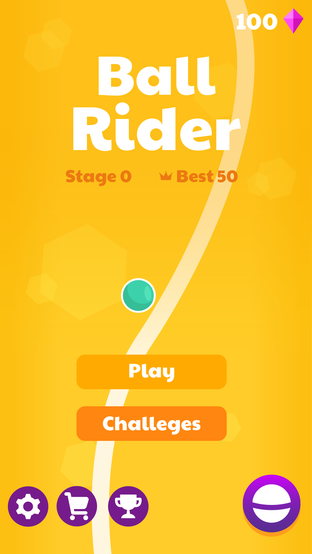 Ball Rider Game Screenshot