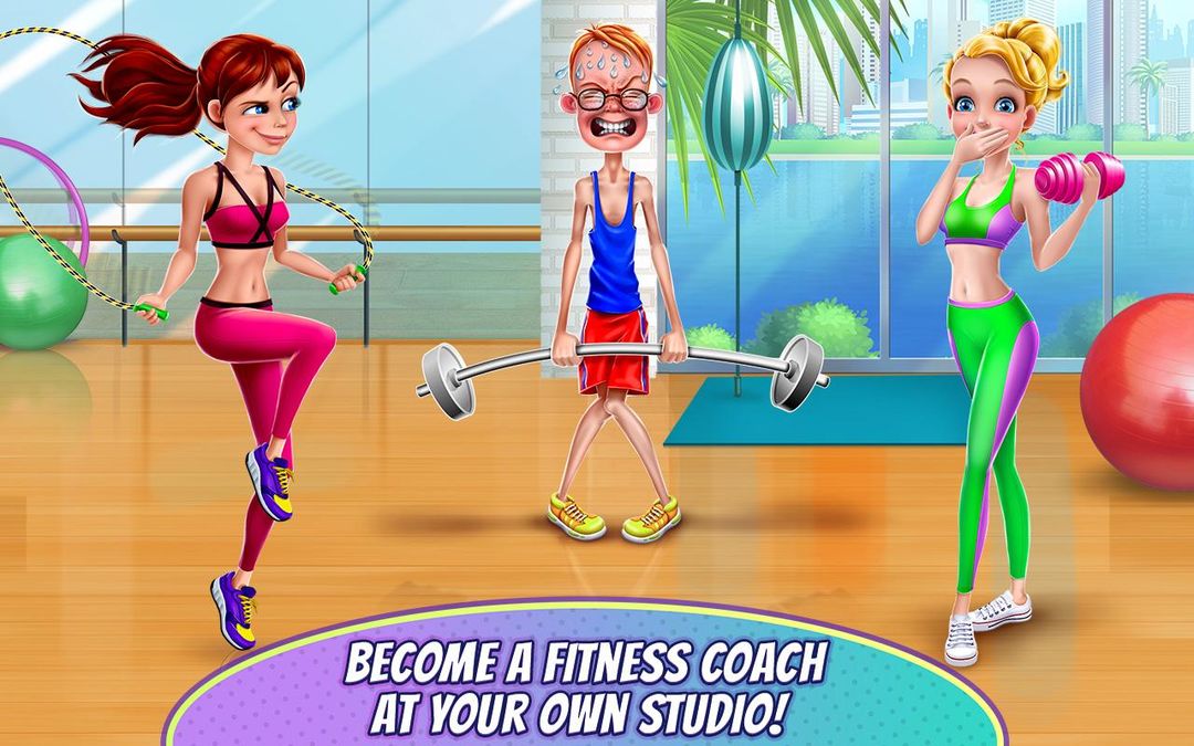Screenshot of Fitness Girl - Dance & Play