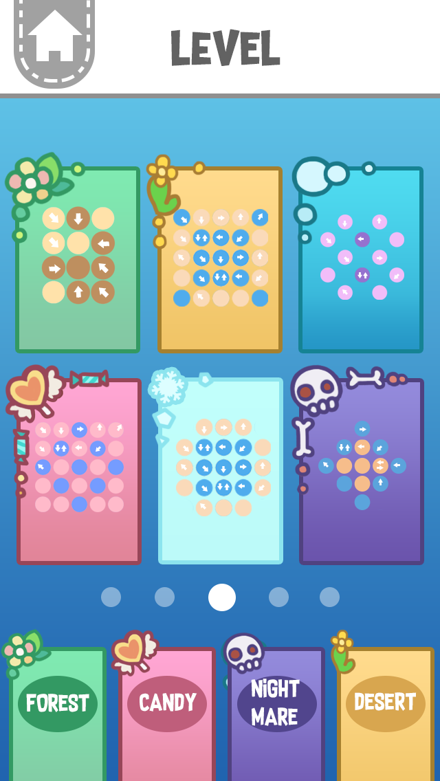 Скриншот игры 魔力狸的翻转挑战-Magic Invert