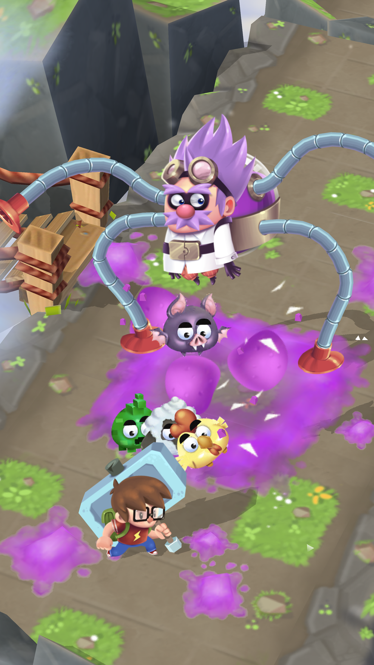 Idle Crafting Empire ゲームのスクリーンショット
