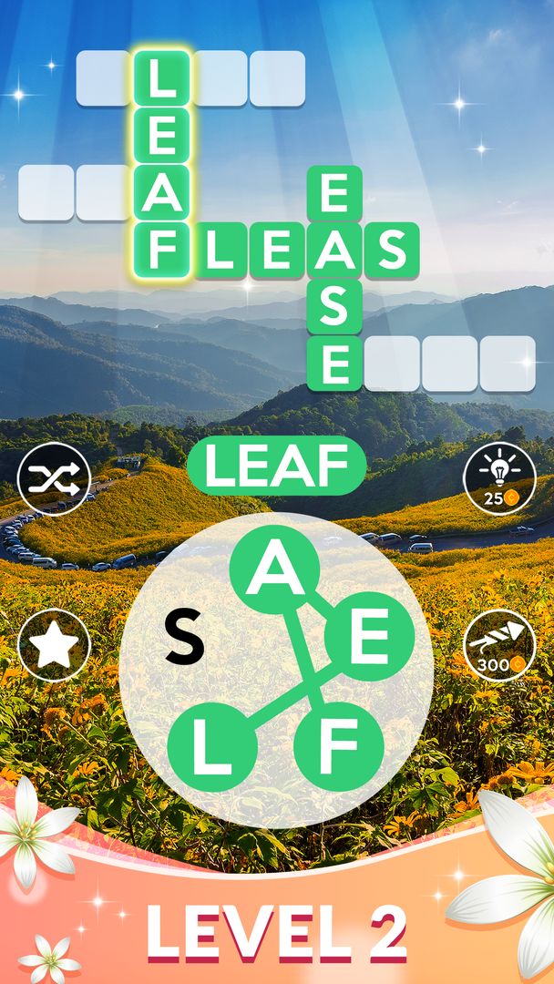 Wordscapes screenshot game