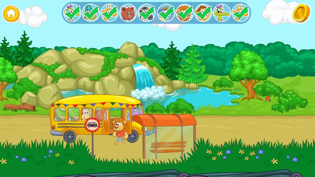 Kids bus Game Screenshot