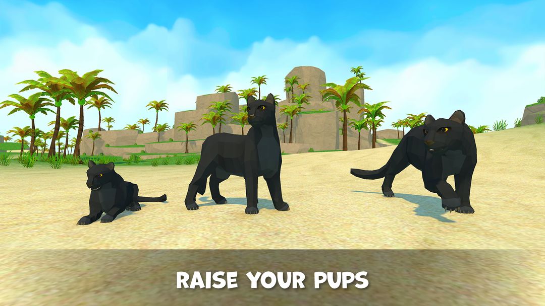 Panther Family Simulator ภาพหน้าจอเกม