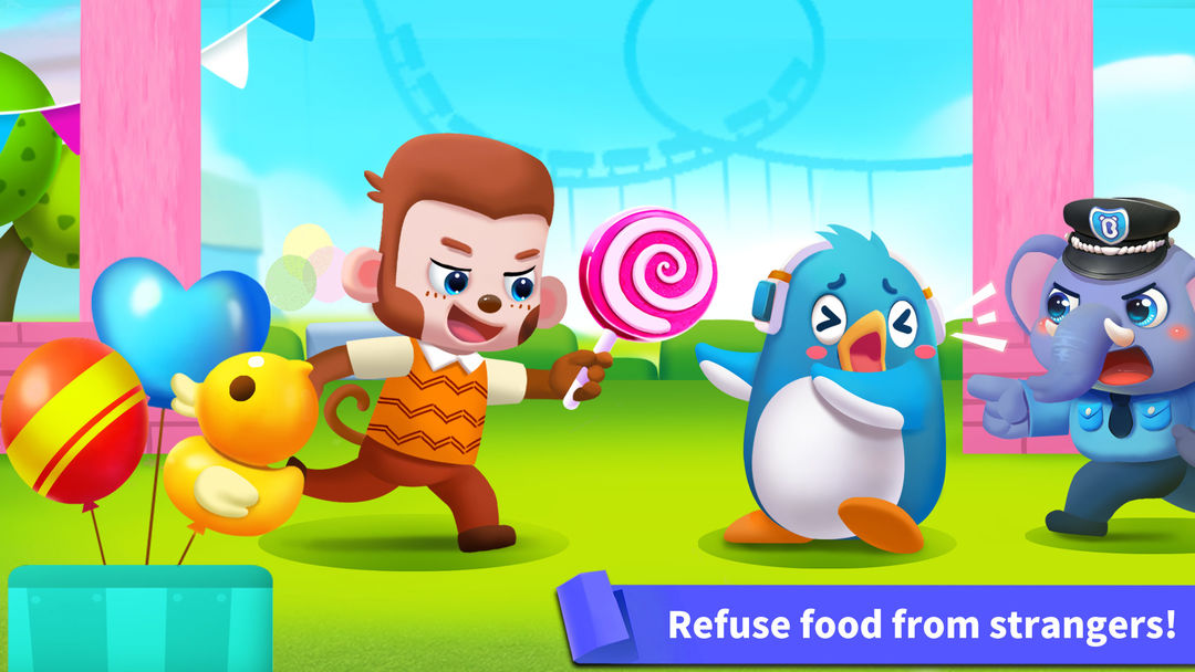 Baby Panda's Kids Safety screenshot game