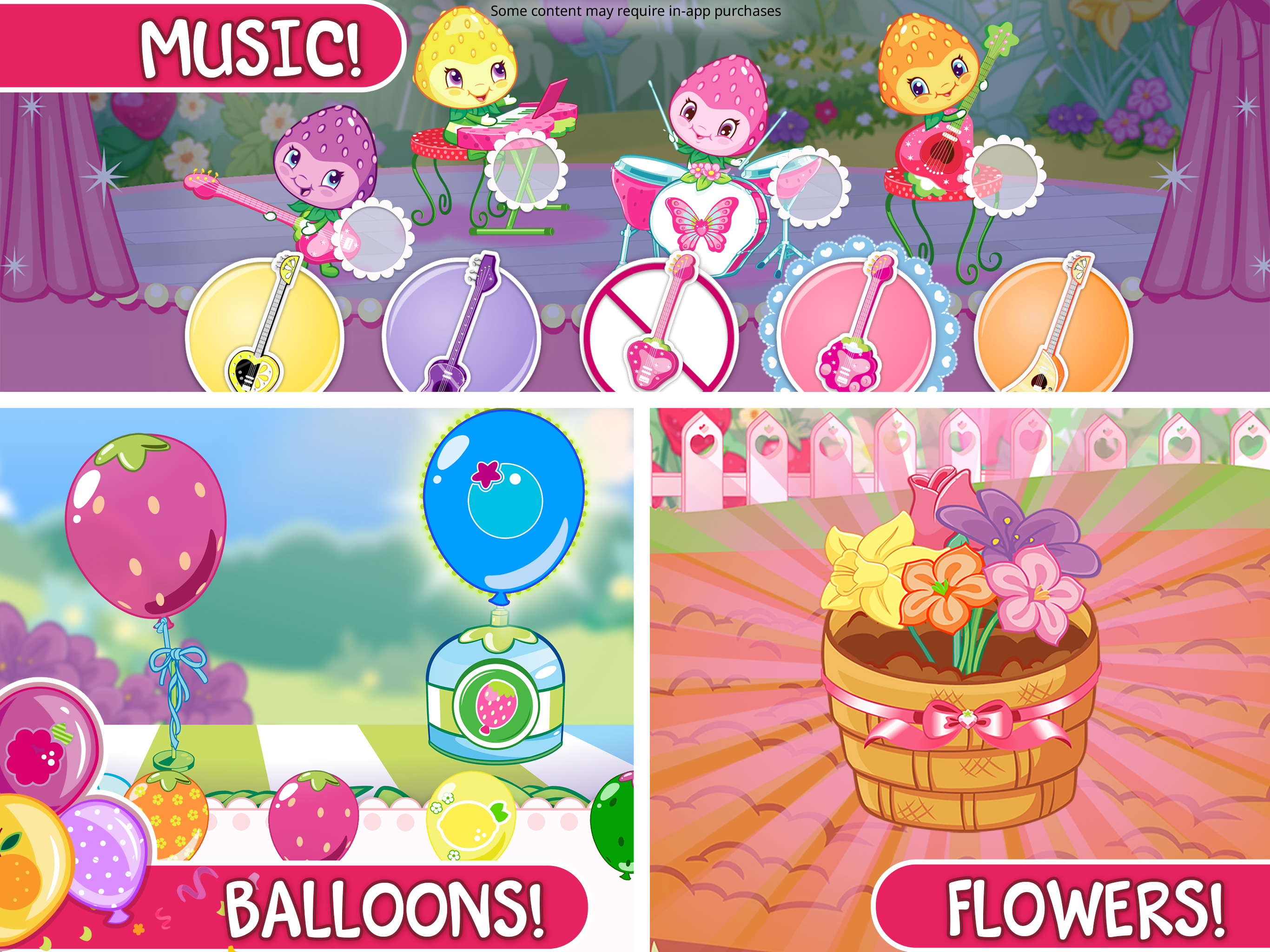 Strawberry Shortcake Berryfest Game Screenshot