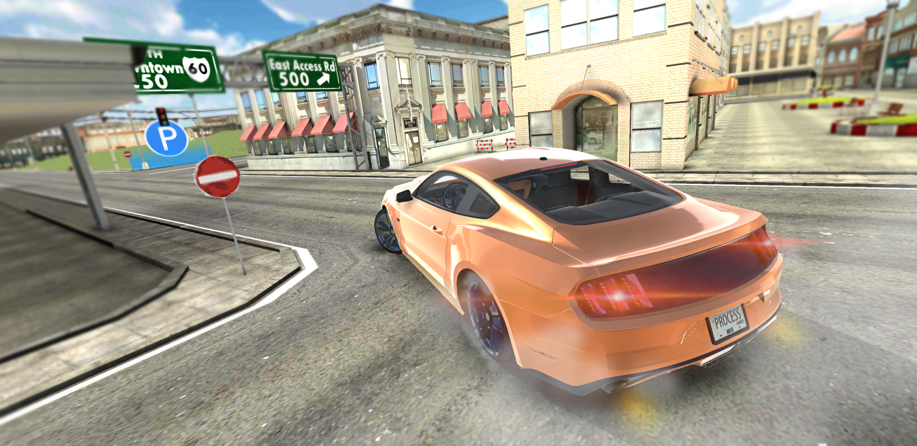 Mustang Drift Simulator Game Screenshot