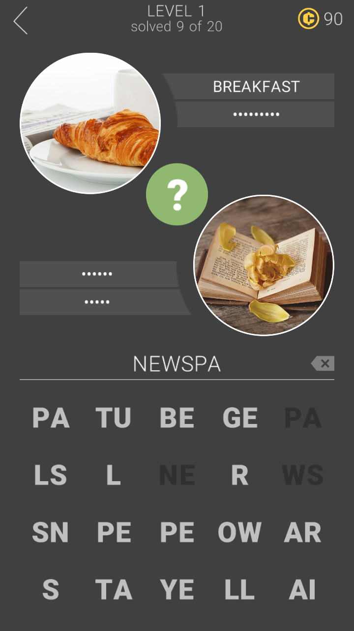 11 Clues: Word Game Game Screenshot