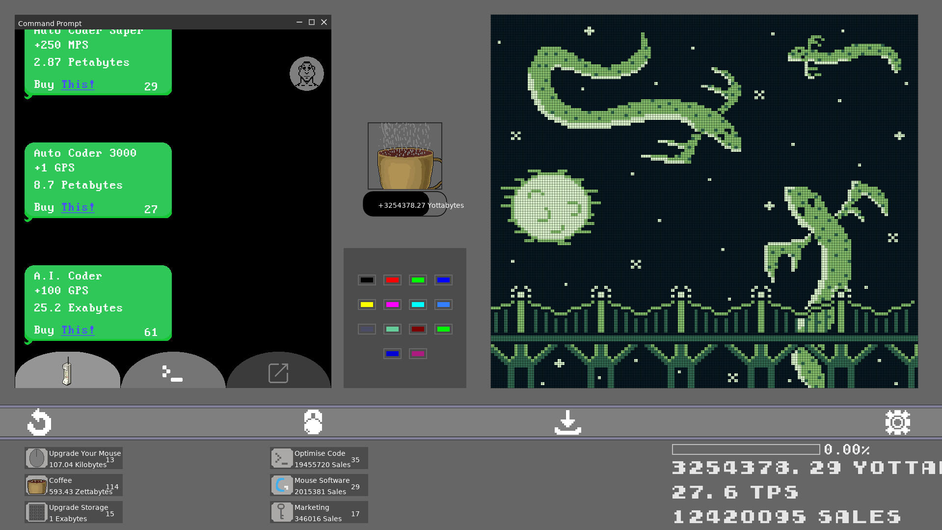 Cuplikan Layar Game Lu[Idle]