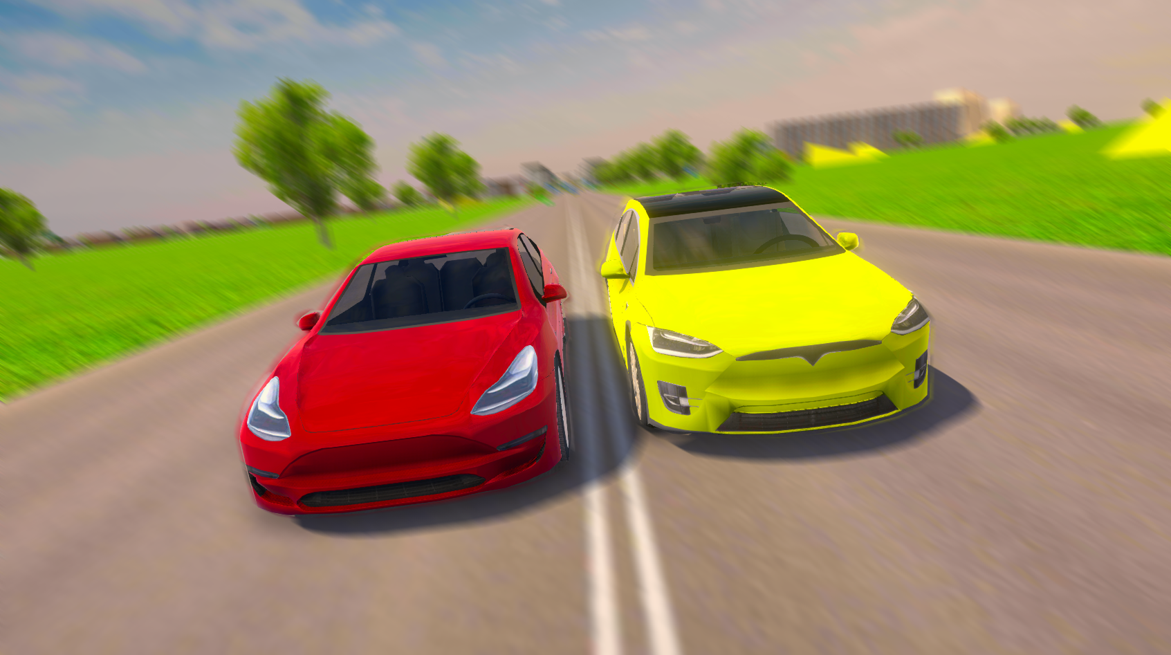 Screenshot 1 of Electric Car Driving Sim Original 1.8