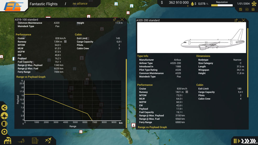 Screenshot of The Airline Project: Next Gen