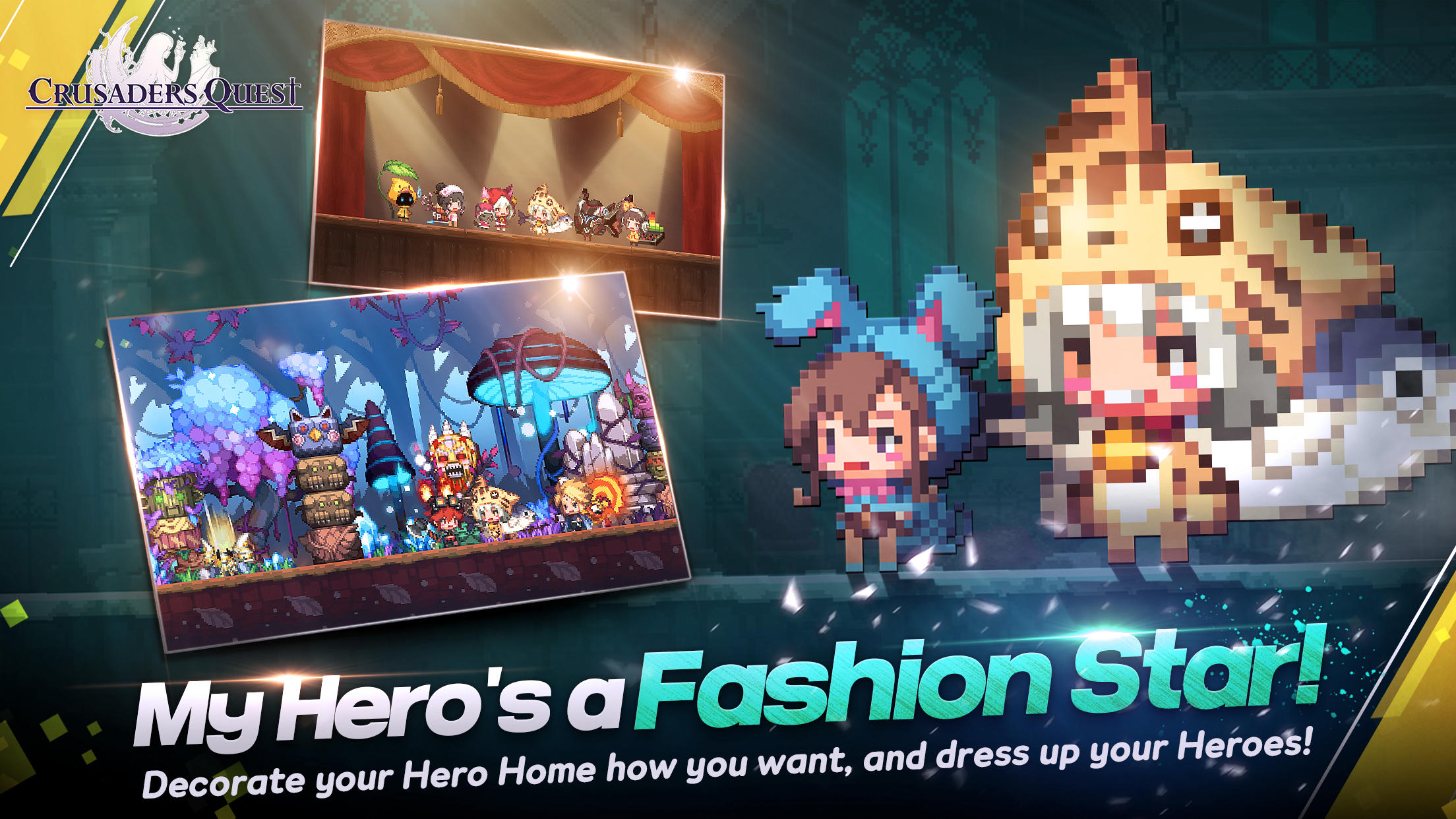 Cuplikan Layar Game Crusaders Quest