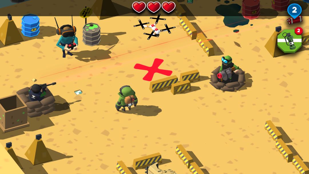 Screenshot of Bomb Hunters