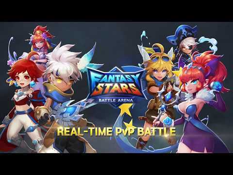 Скриншот видео Fantasy Stars: Battle Arena