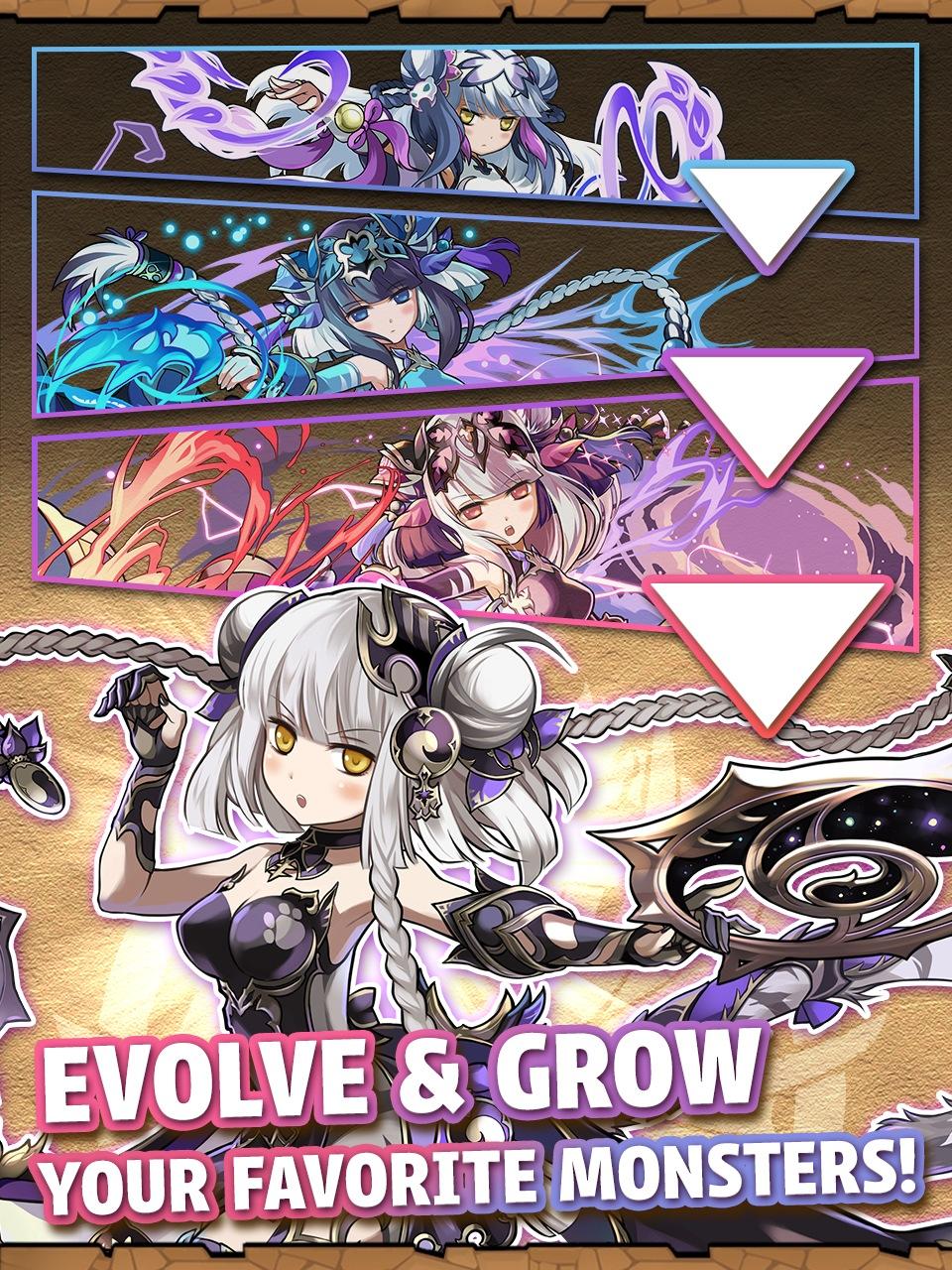 Puzzle & Dragons 게임 스크린샷