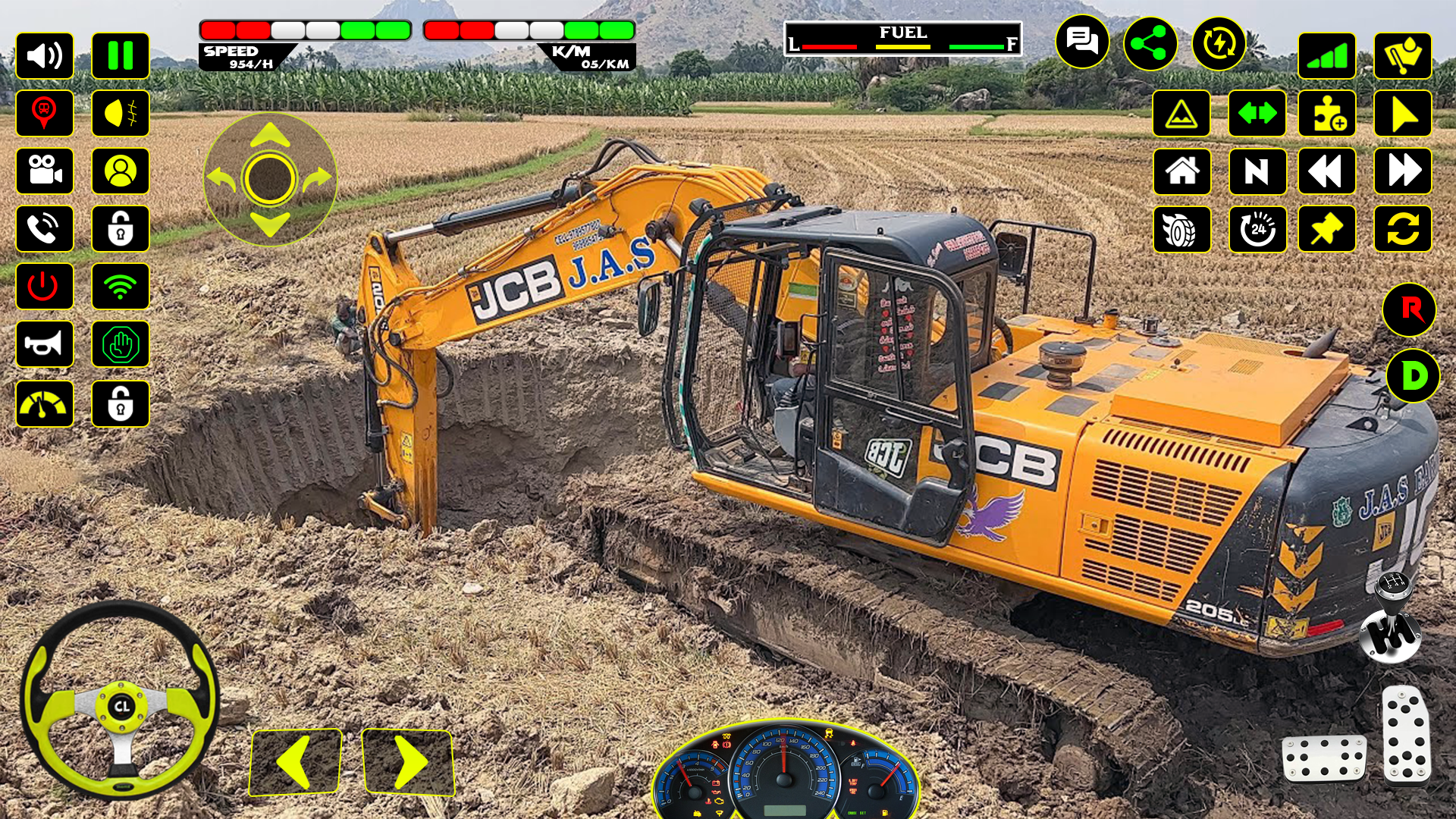 Screenshot of Construction Games JCB Game 3D