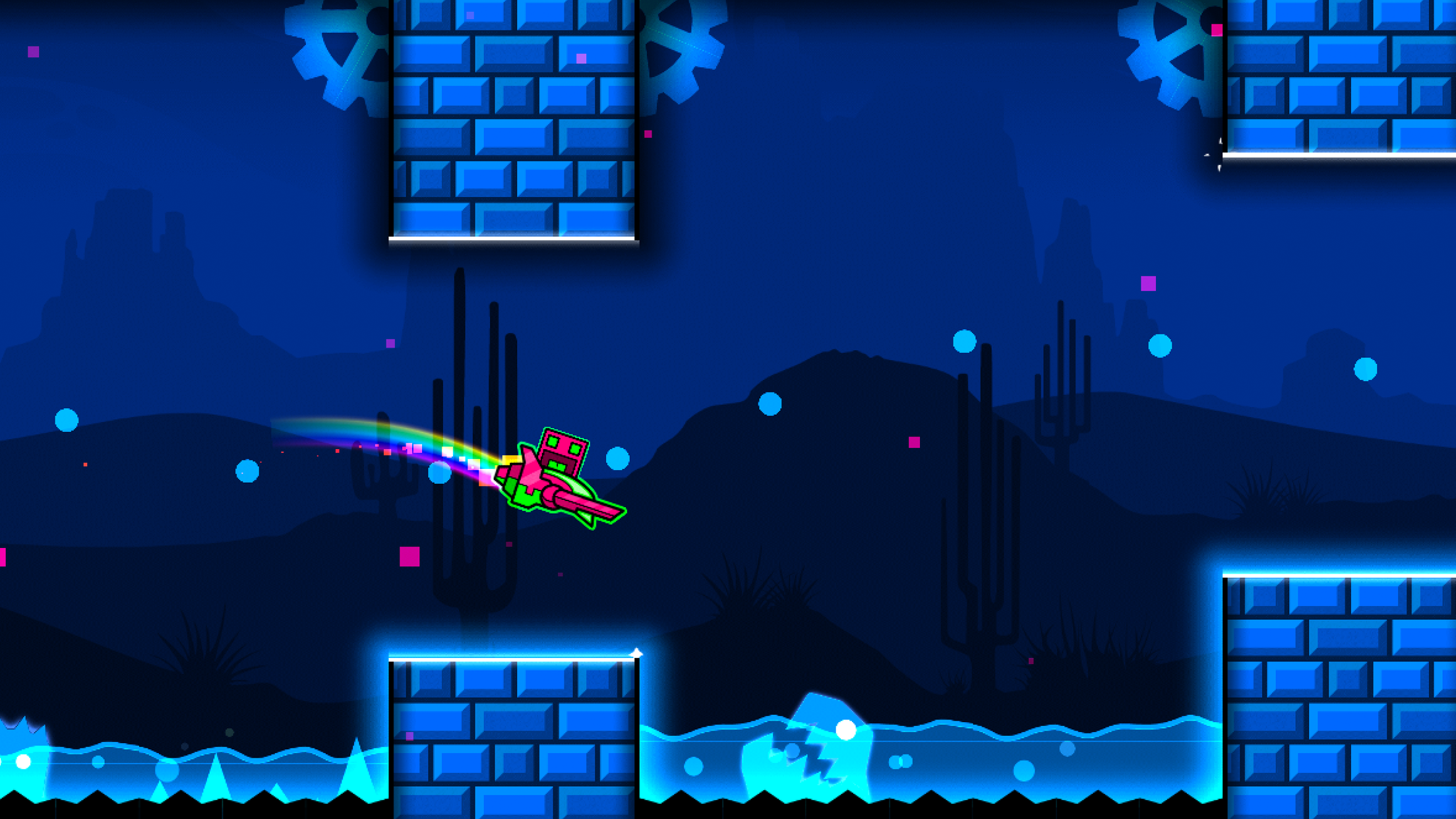 Geometry Dash SubZero Game Screenshot