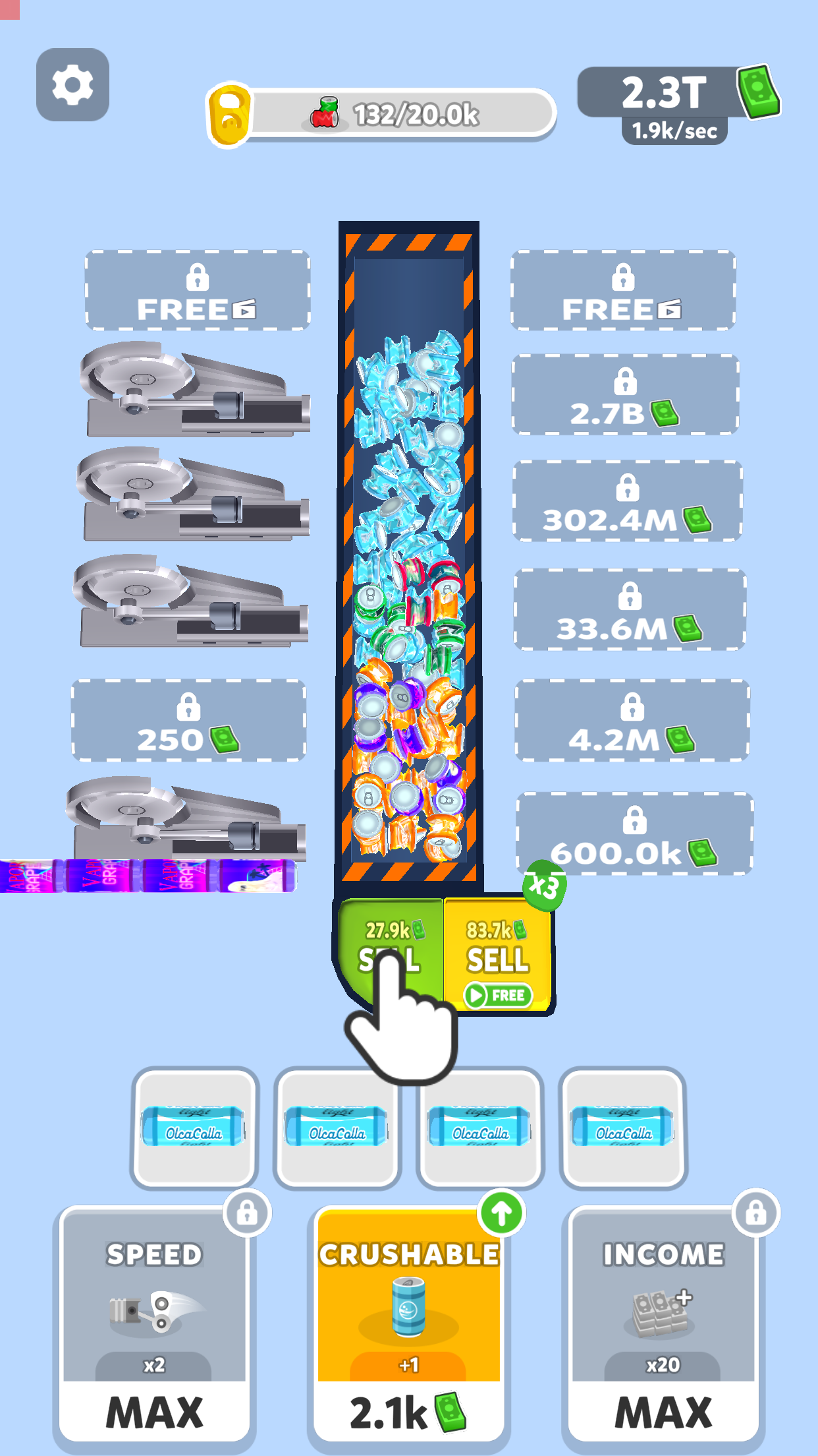 Metal Crusher Game Screenshot