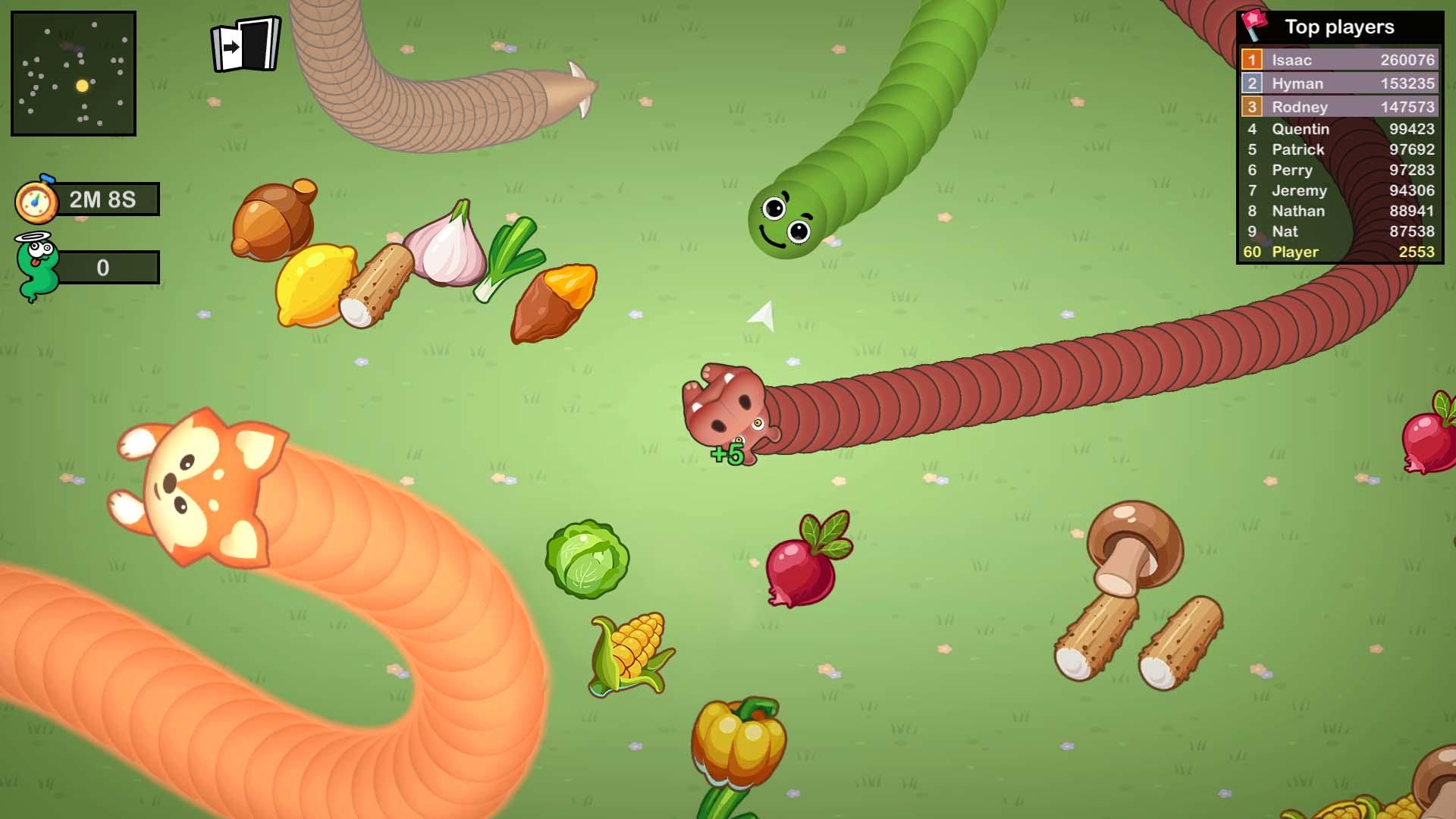 Игра Snake Farm Idle Merge IO Мобильная Версия Андроид IOS Апк.