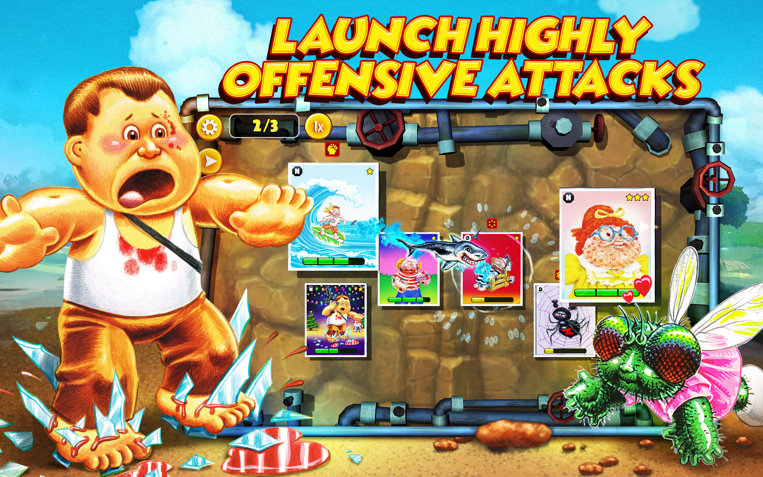 Garbage Pail Kids : The Game Game Screenshot