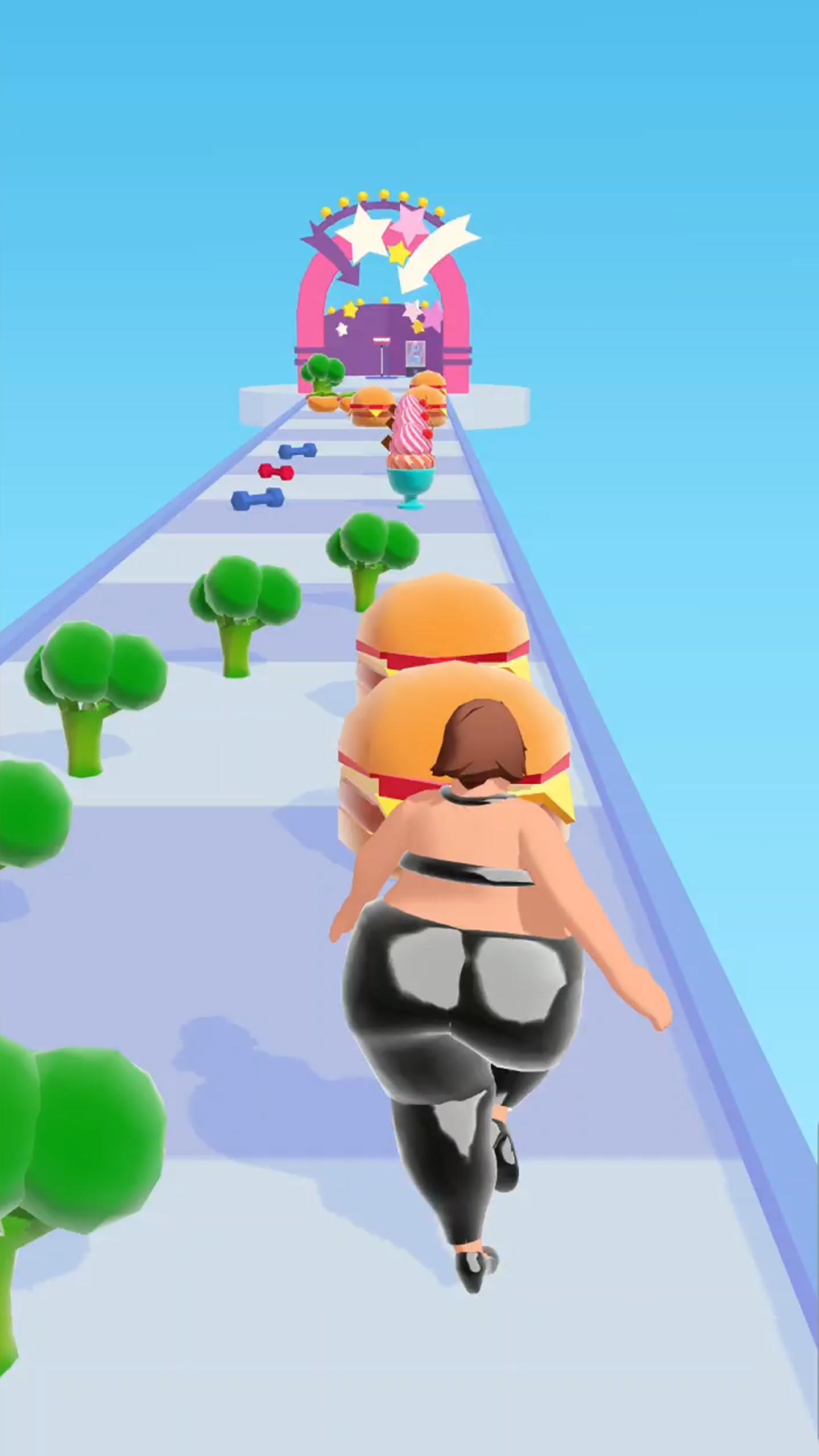 Screenshot of Body Race