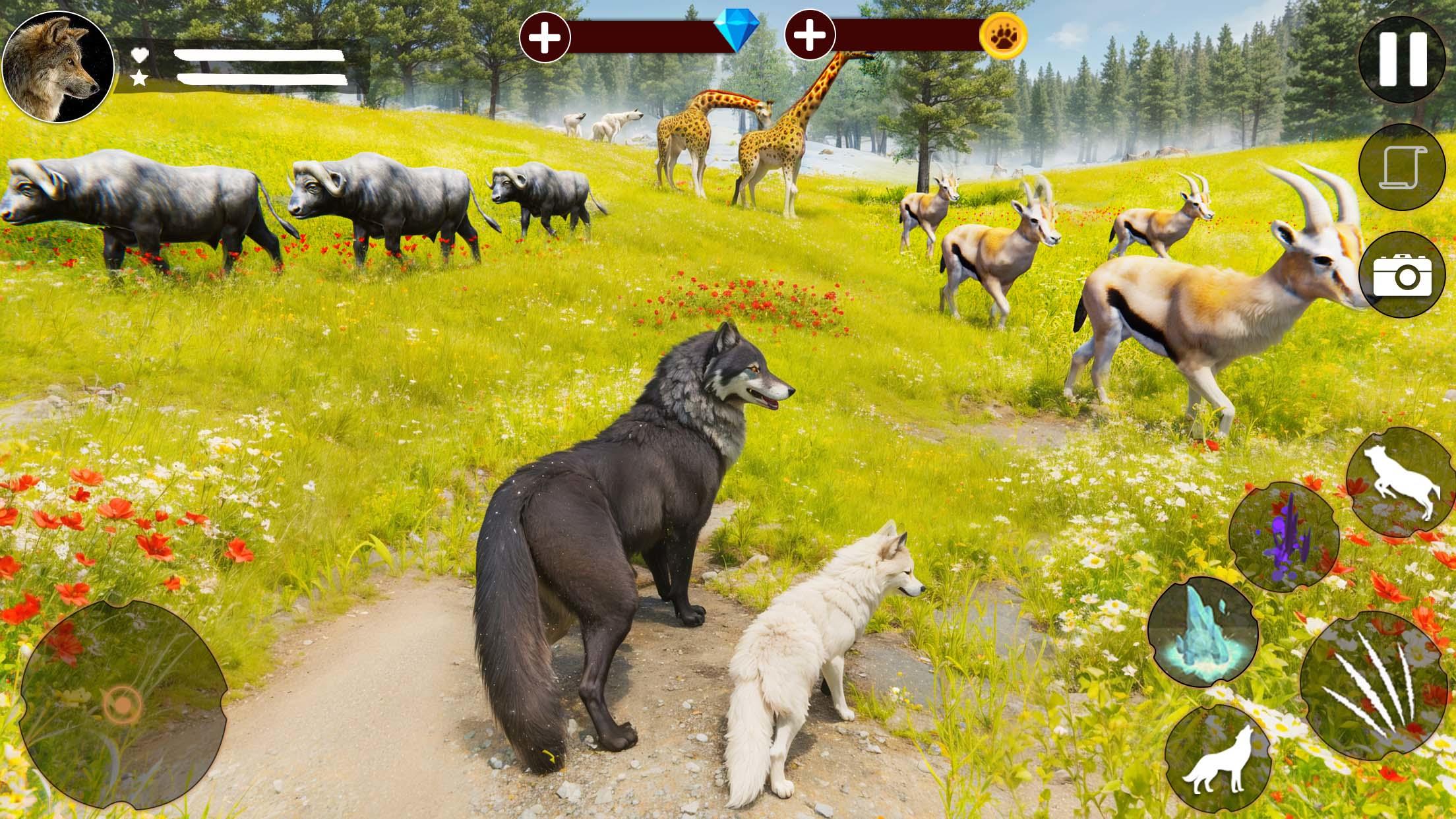 Wild Wolf Family Simulator 3D for Android/iOS - TapTap