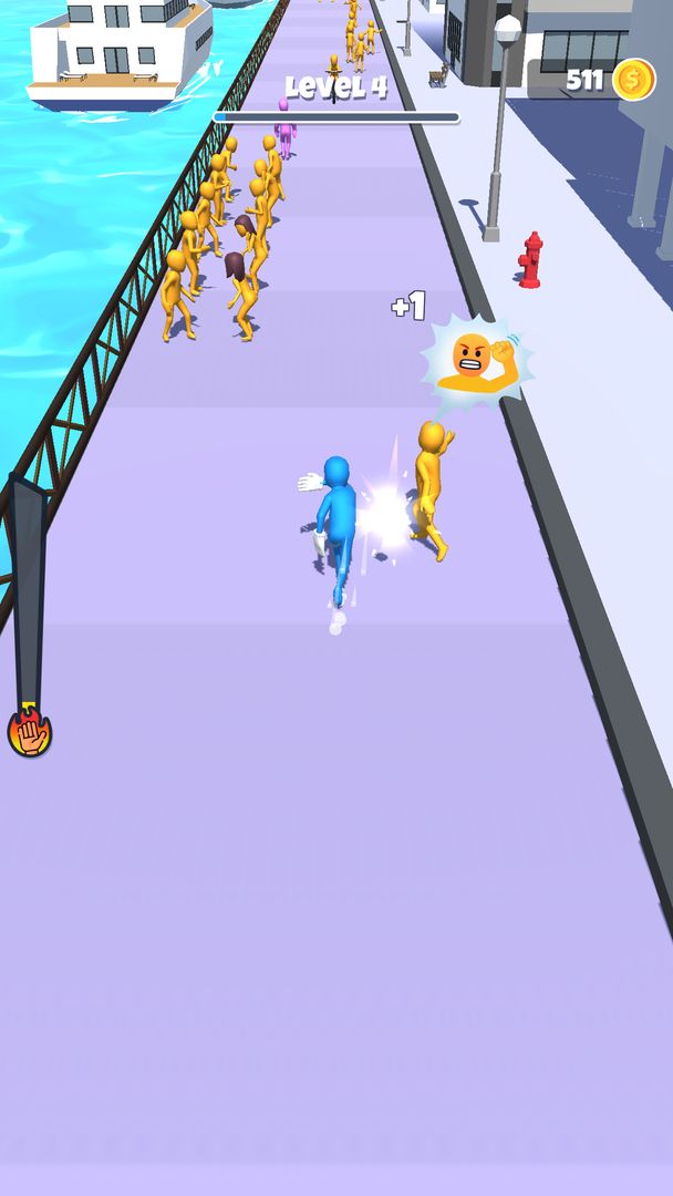 Screenshot of Slap and Run