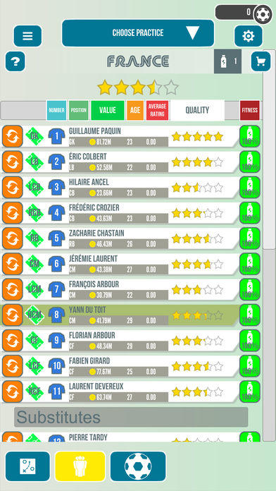 Footy Ball Tournament 2018 Game Screenshot