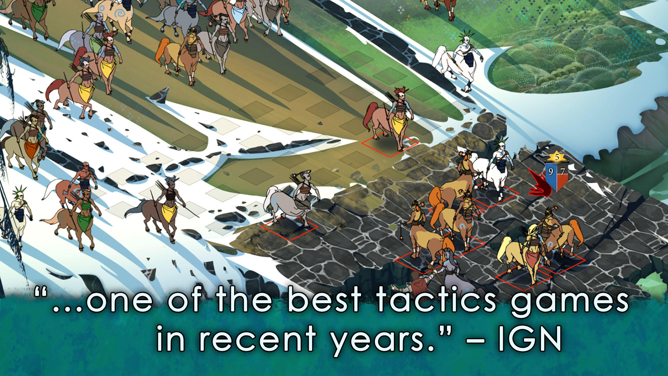 Banner Saga 2 Game Screenshot