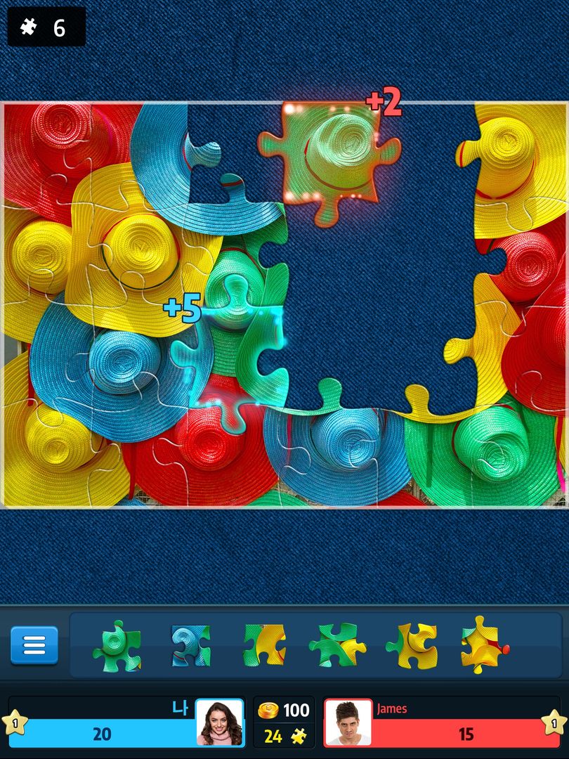 직소 퍼즐  (Jigsaw Puzzles Clash) 게임 스크린 샷